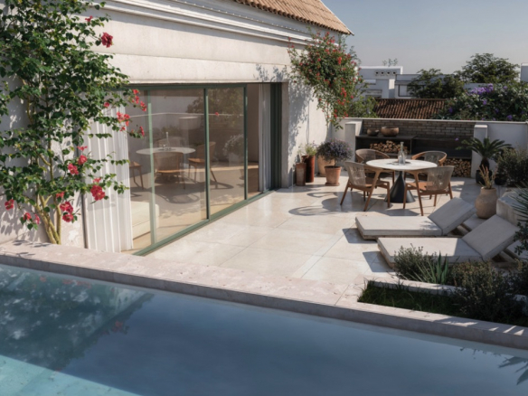 Ground floor, roof top